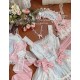 Mie Ye Rose Language Cage Tiered JSK and Lace Up Hem JSK(Reservation/Full Payment Without Shipping)